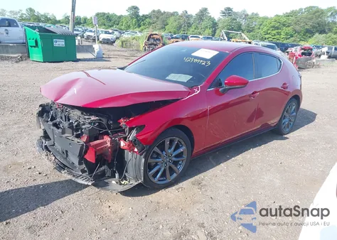 2019 Mazda 3 Preferred из США, поврежденный, VIN JM1BPAMM5K1115830